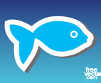 Fish Sticker Template