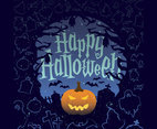Jack-O-Lantern Halloween Vector