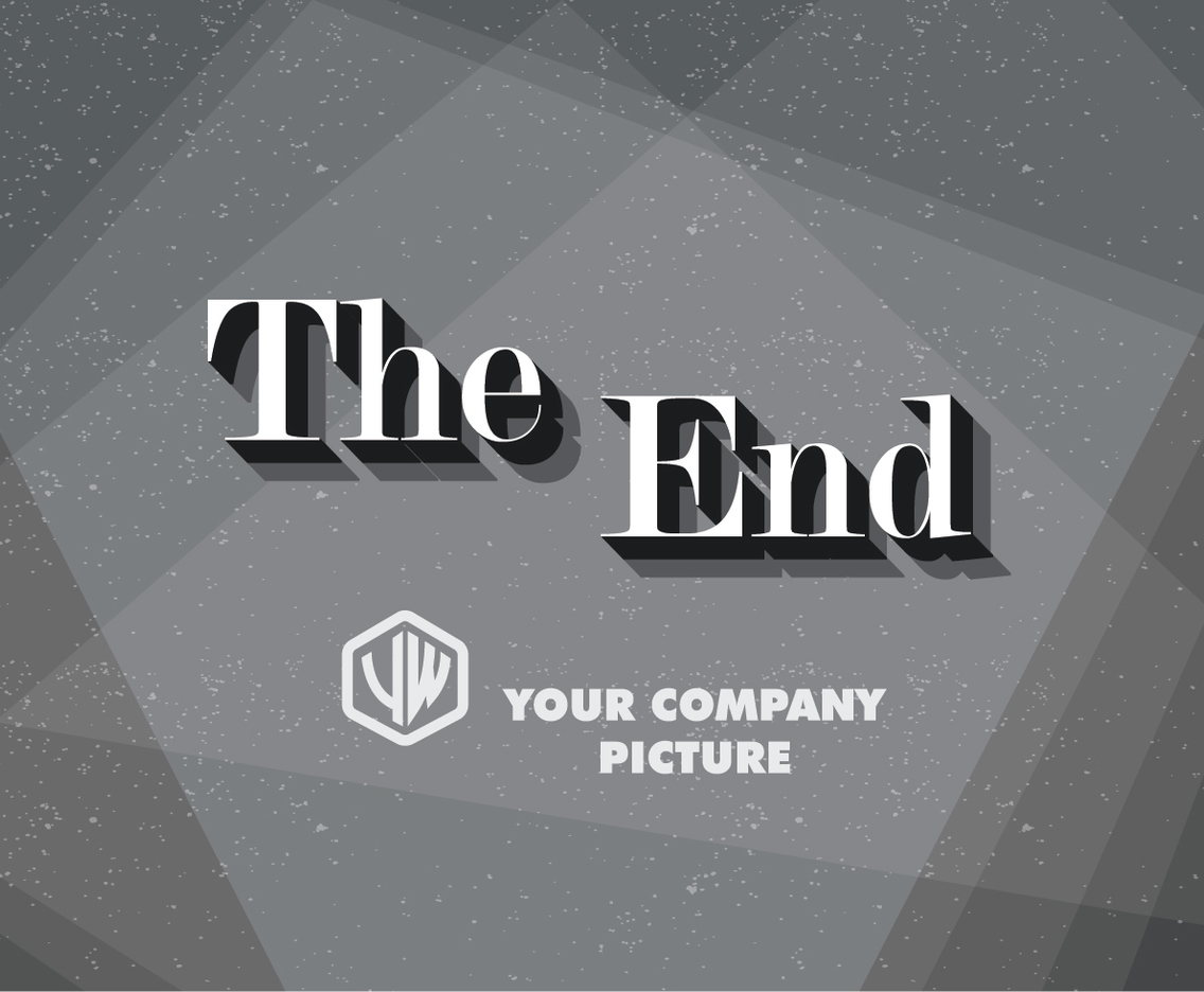 Serif The End Title Card Vector