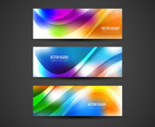Free Vector Colorful Headers
