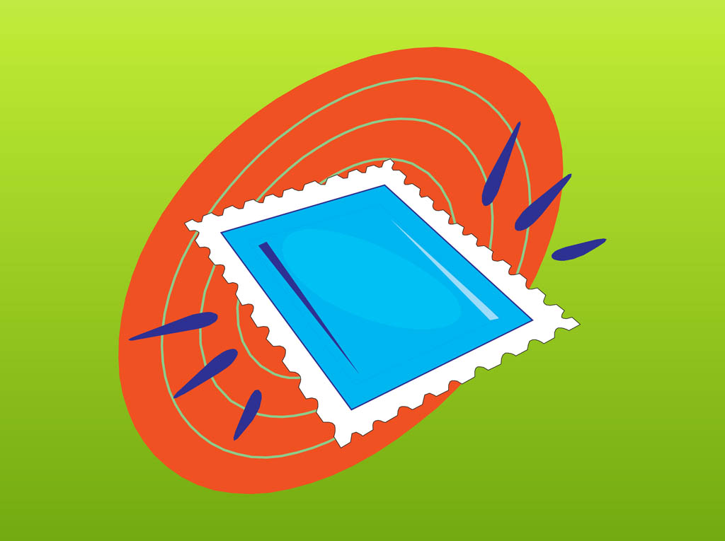 Post Stamp Vector
