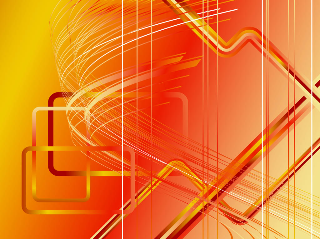 Orange Background Template Vector Art & Graphics