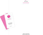 Letterhead and business card template