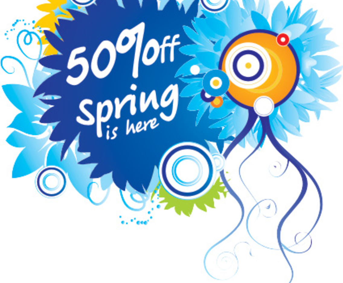 Spring discount