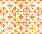 Flowers in pattern