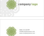 Company logo and business card