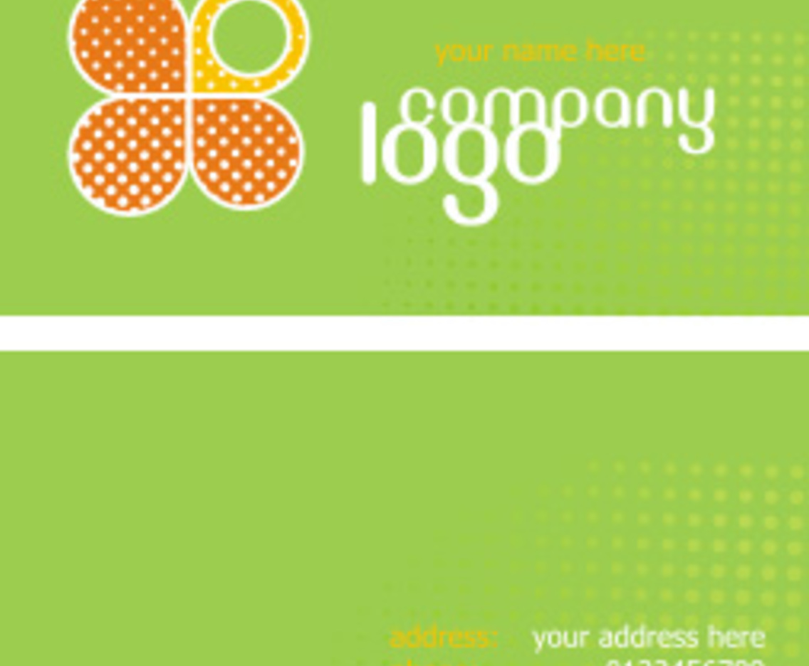Company business card