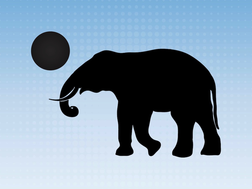 Elephant With Ball