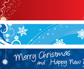 Christmas Vector Banners Vector Art & Graphics | freevector.com