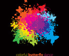 Colorful Butterfly Dance