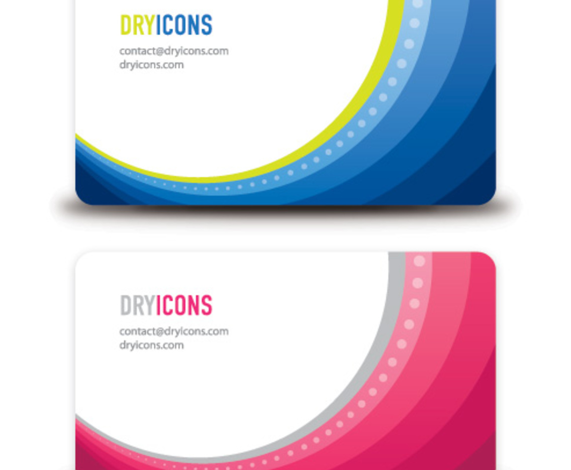 Abstract Business Cards
