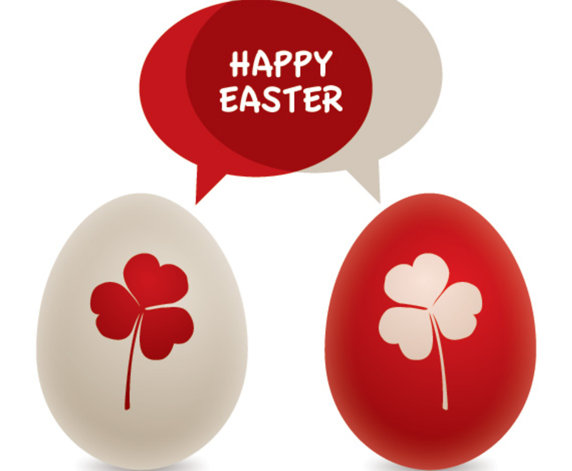 Easter Eggs Card