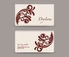 Swirly Design Business Card