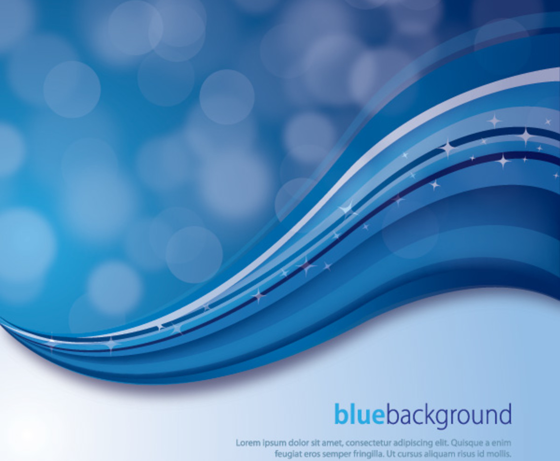 Magical Blue Background