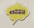 Retro Cloud Background