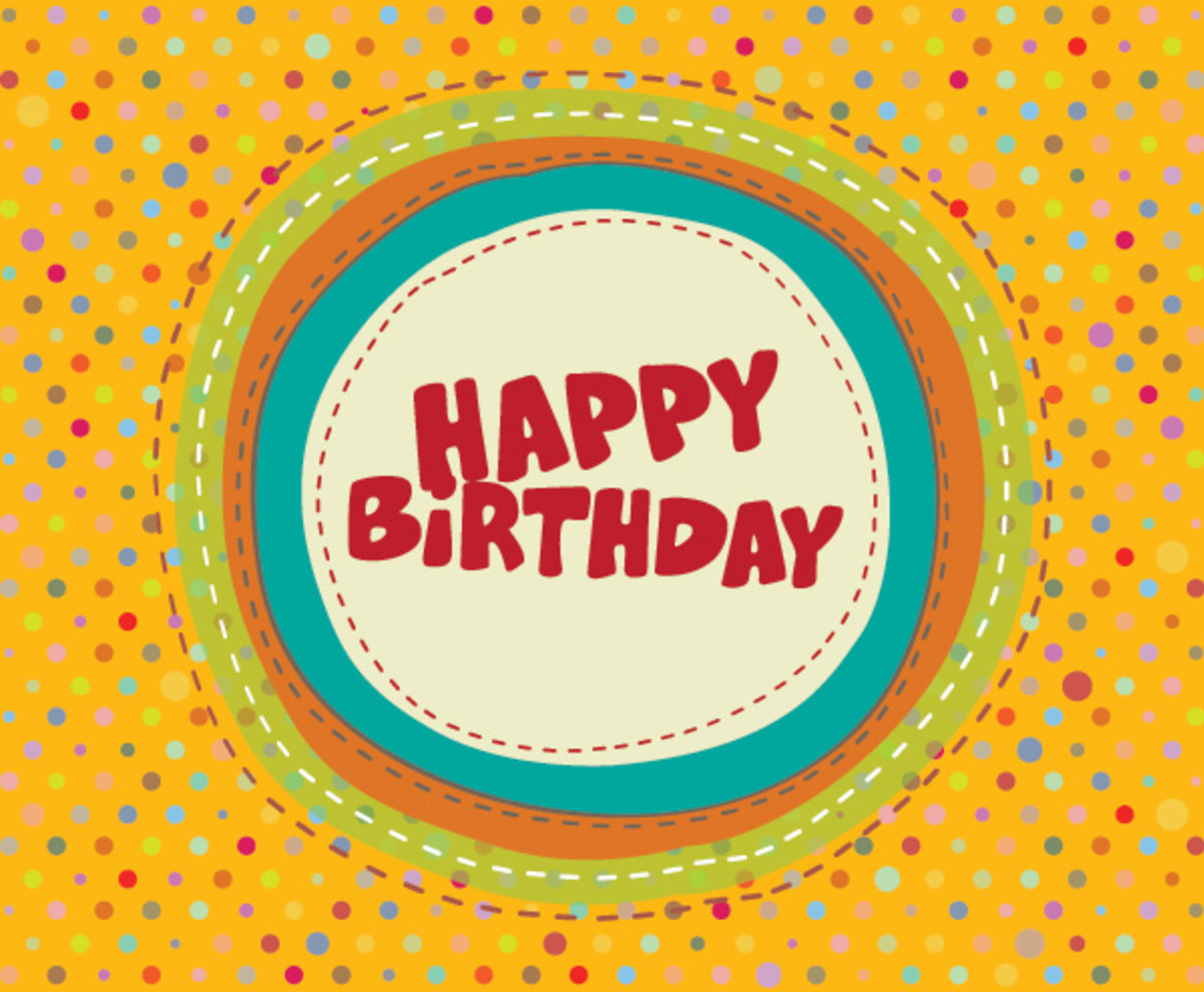 Colorful Birthday Card