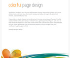 Colorful Page Design