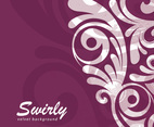 Swirly Velvet Background