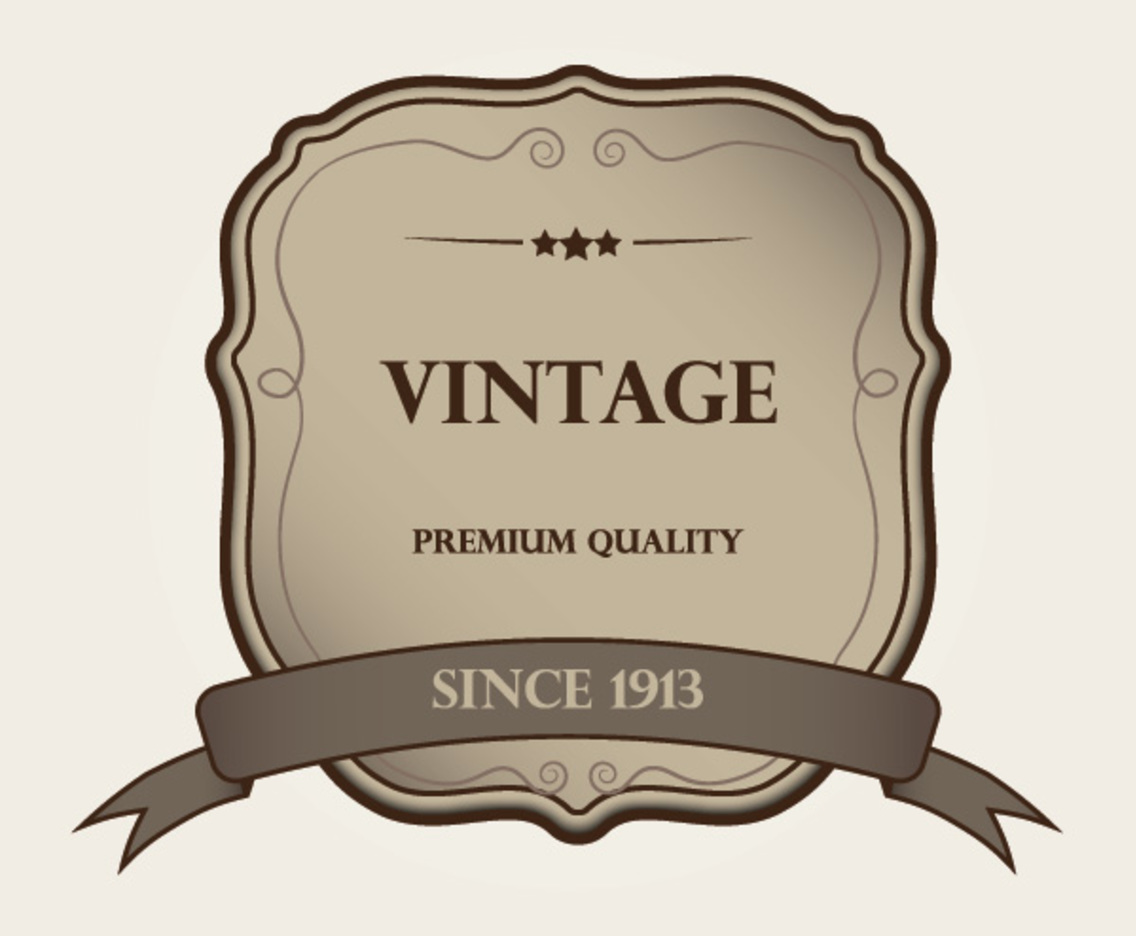 Vintage Label
