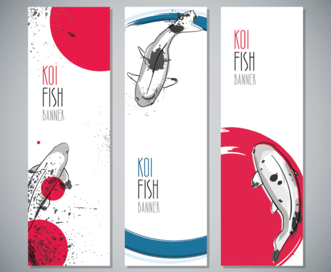 Koi Fish Banners