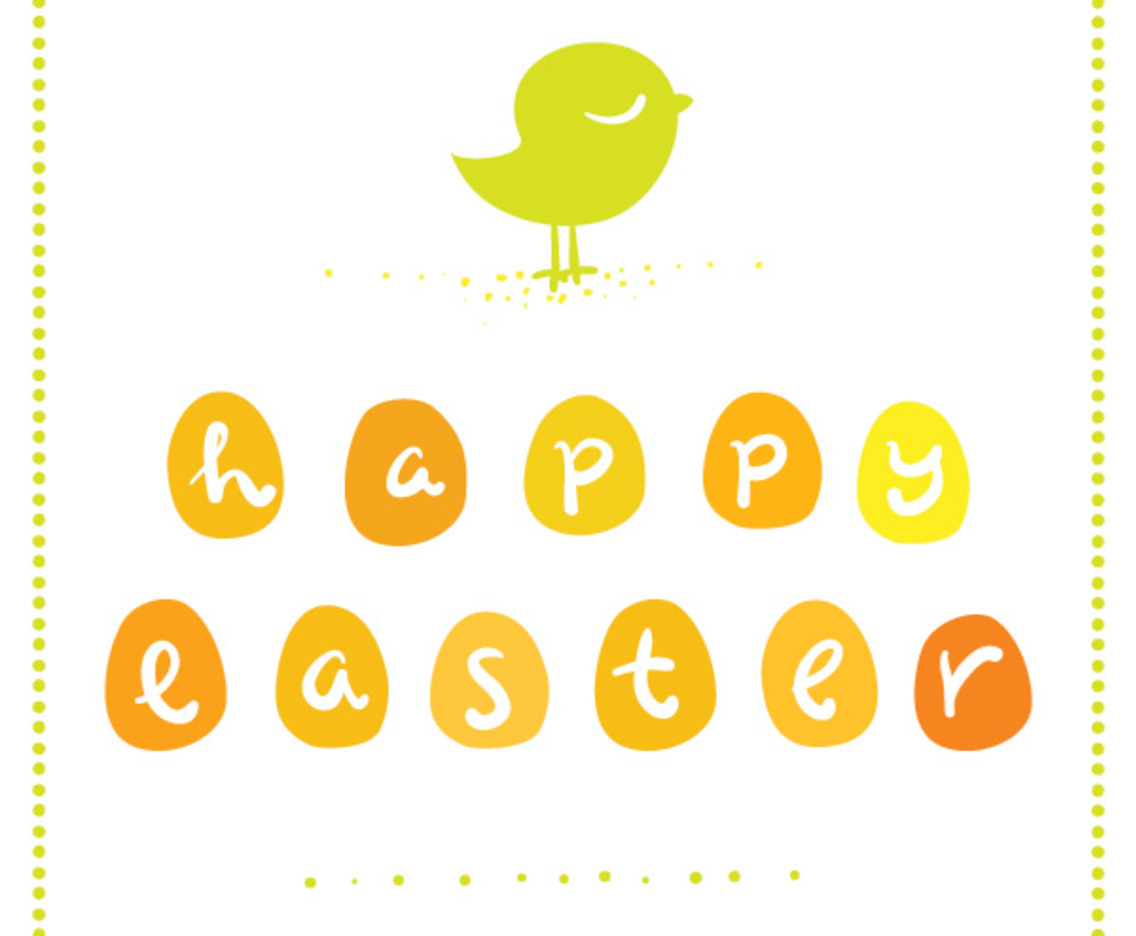 Cute Easter Greeting Card