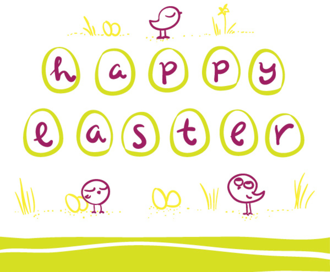 Happy Easter Greeting Card