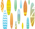 Surfboard Seamless Pattern