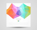 Colorful Abstract Triangle Background