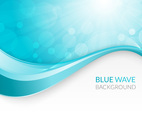 Blue Wave Background