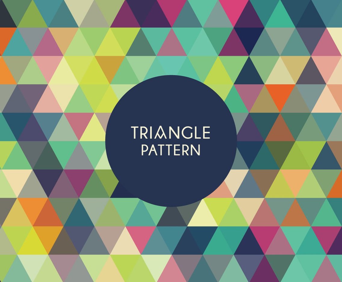 Geometric Triangle Pattern