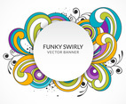 Funky Swirly Banner