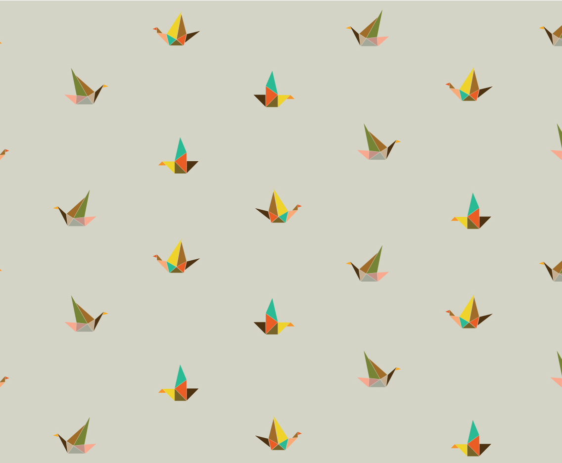 Origami pattern background