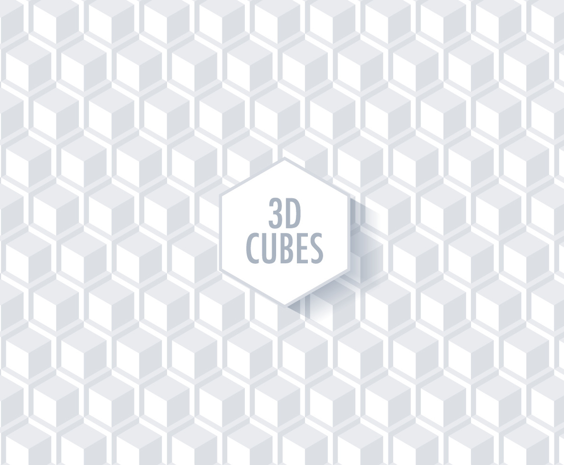 3D Cubes Pattern
