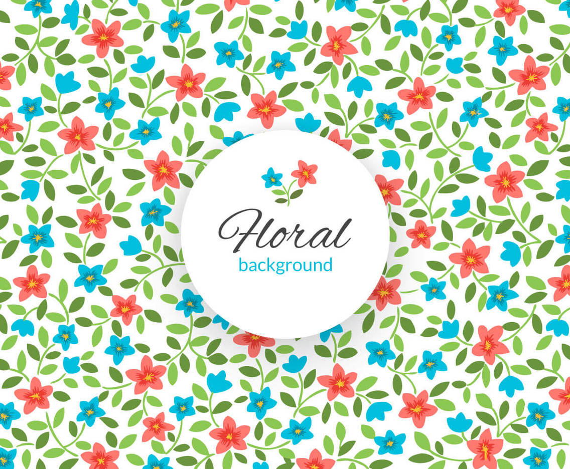 Tiny Floral Background