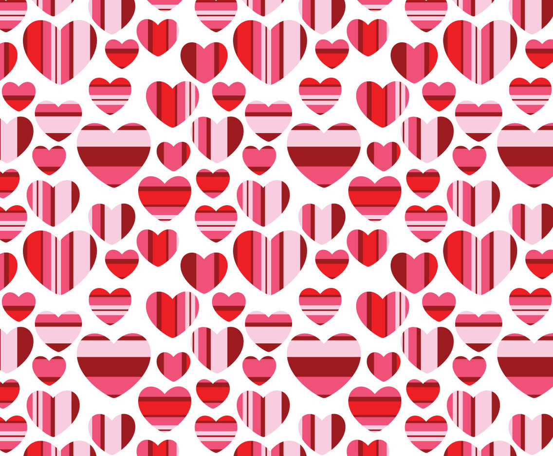 Hearts Seamless Background