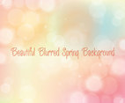 Beautiful Multicolored Blurred Bokeh Background