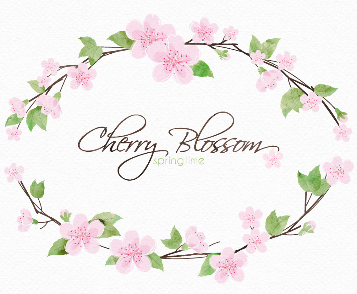 Cherry Blossom Branches 