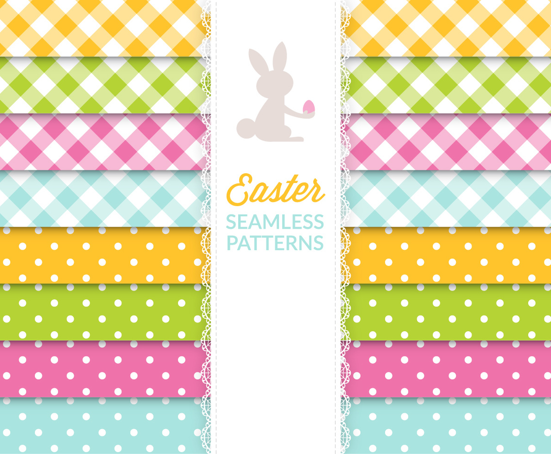 Easter Seamless Patterns