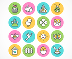 Easter And Spring Icons