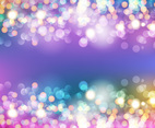 Glamourous Bokeh Lights Vector Background