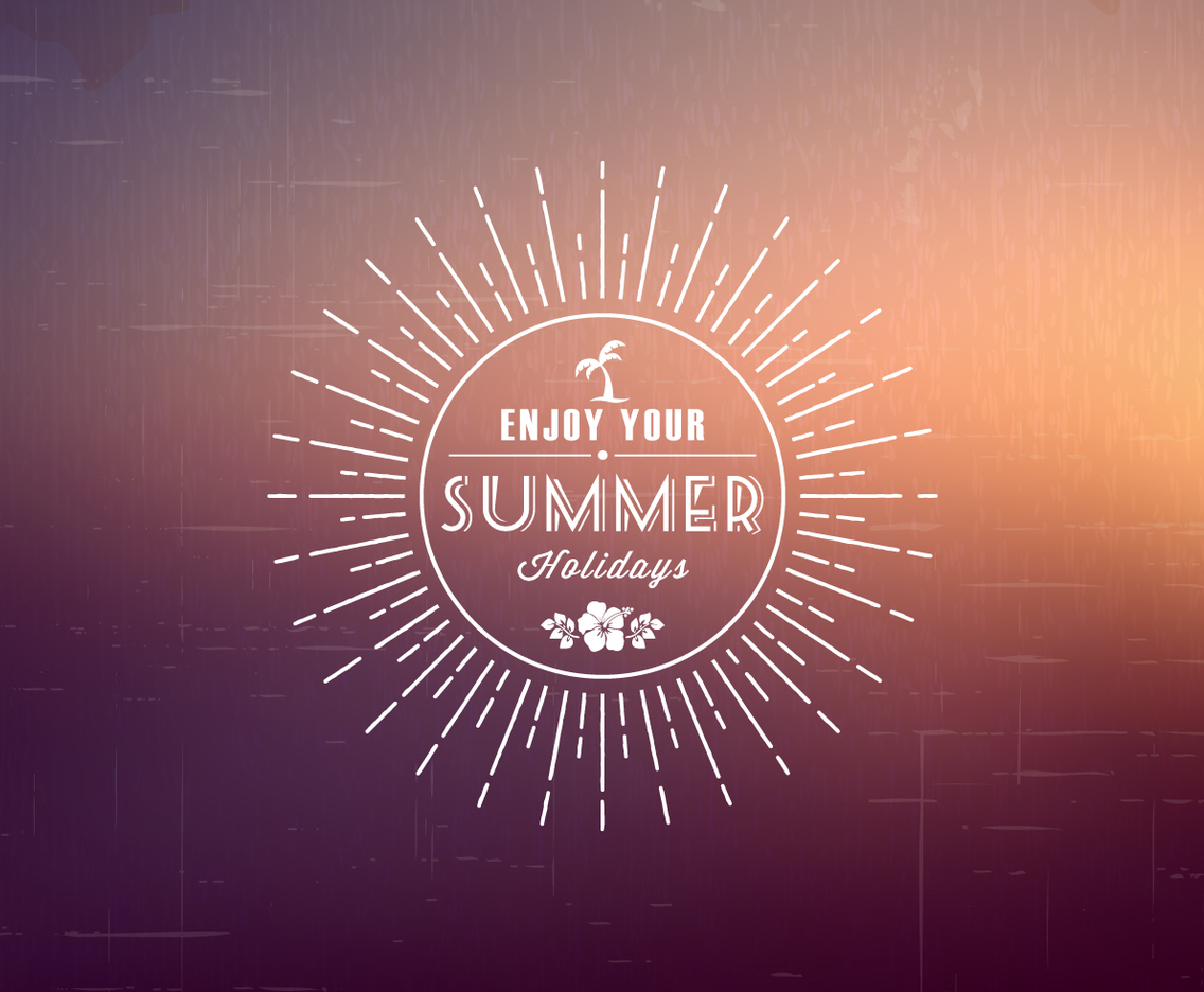 Vintage Summer Label