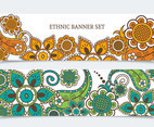 Ethnic Banner Set