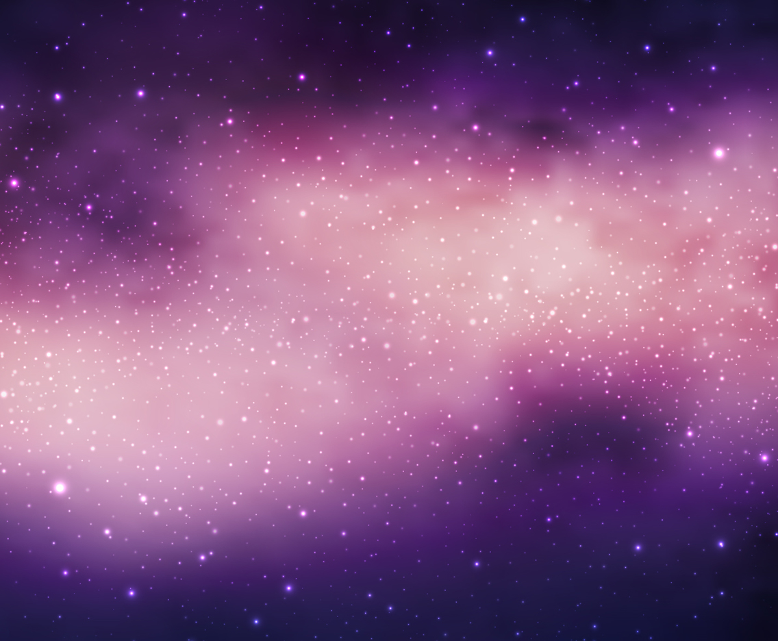 Beautiful Purple Space Background Illustration