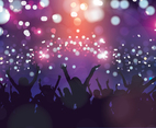 Colorful Party Crowd Illustration