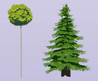 Trees Vectors