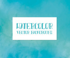 Blue/Green Watercolor Vector Background