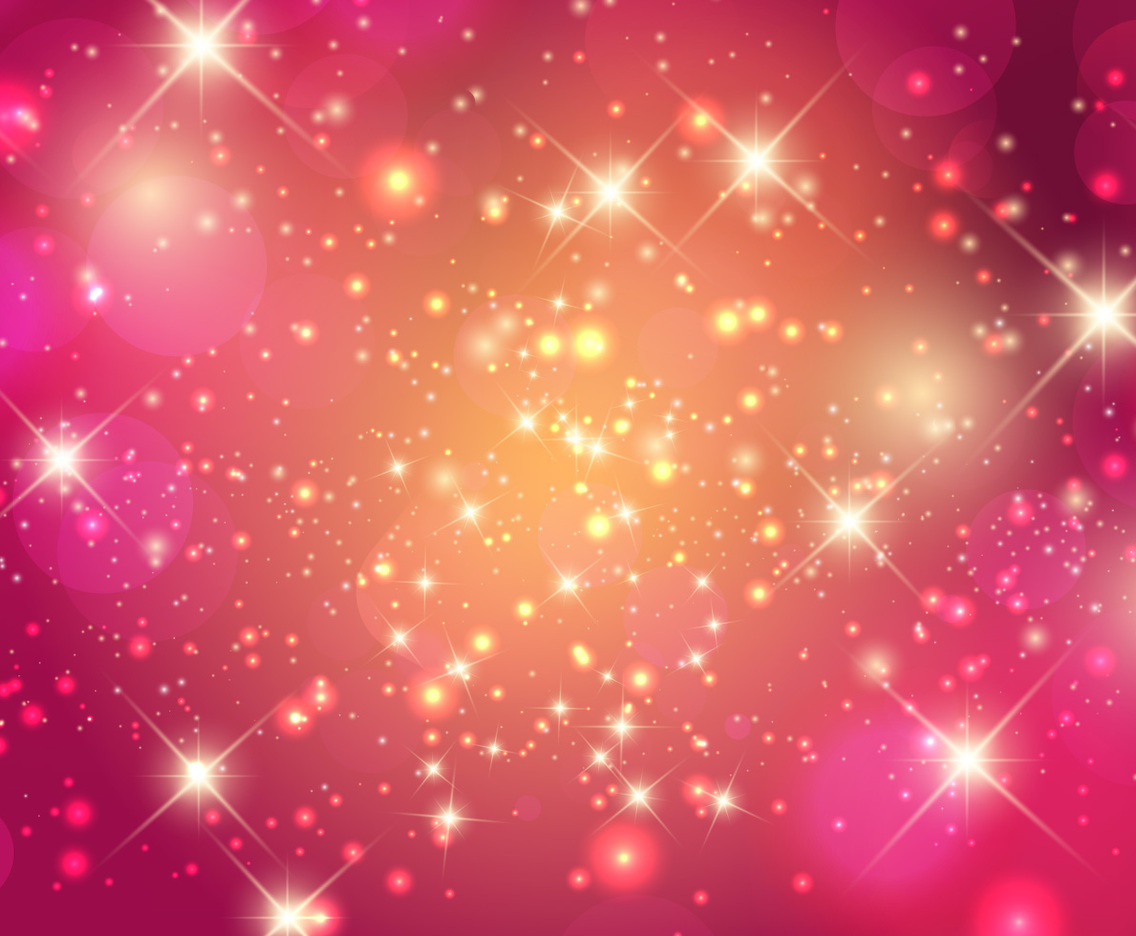 Beautiful Pink Stardust Background