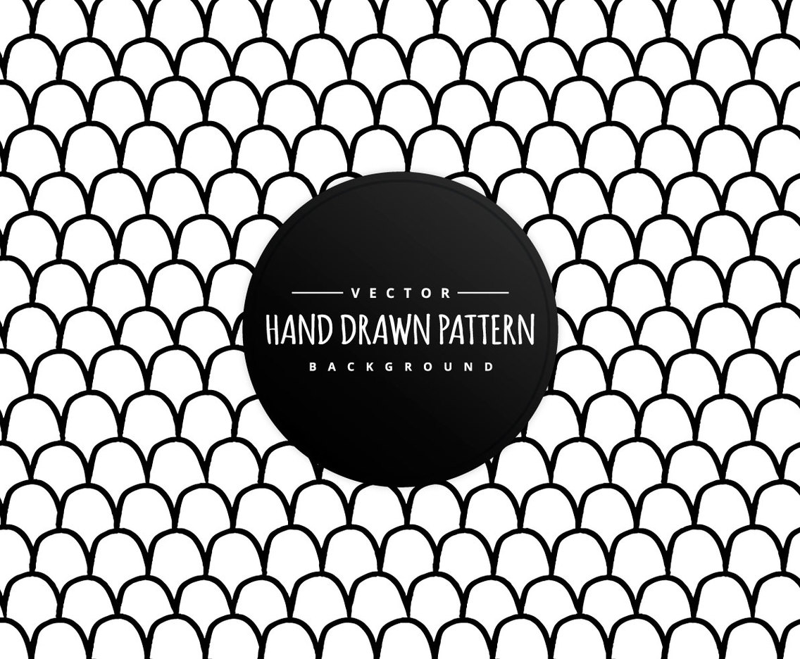Hand Drawn Style Dots Background