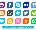 Social Media Vector Icon Collection