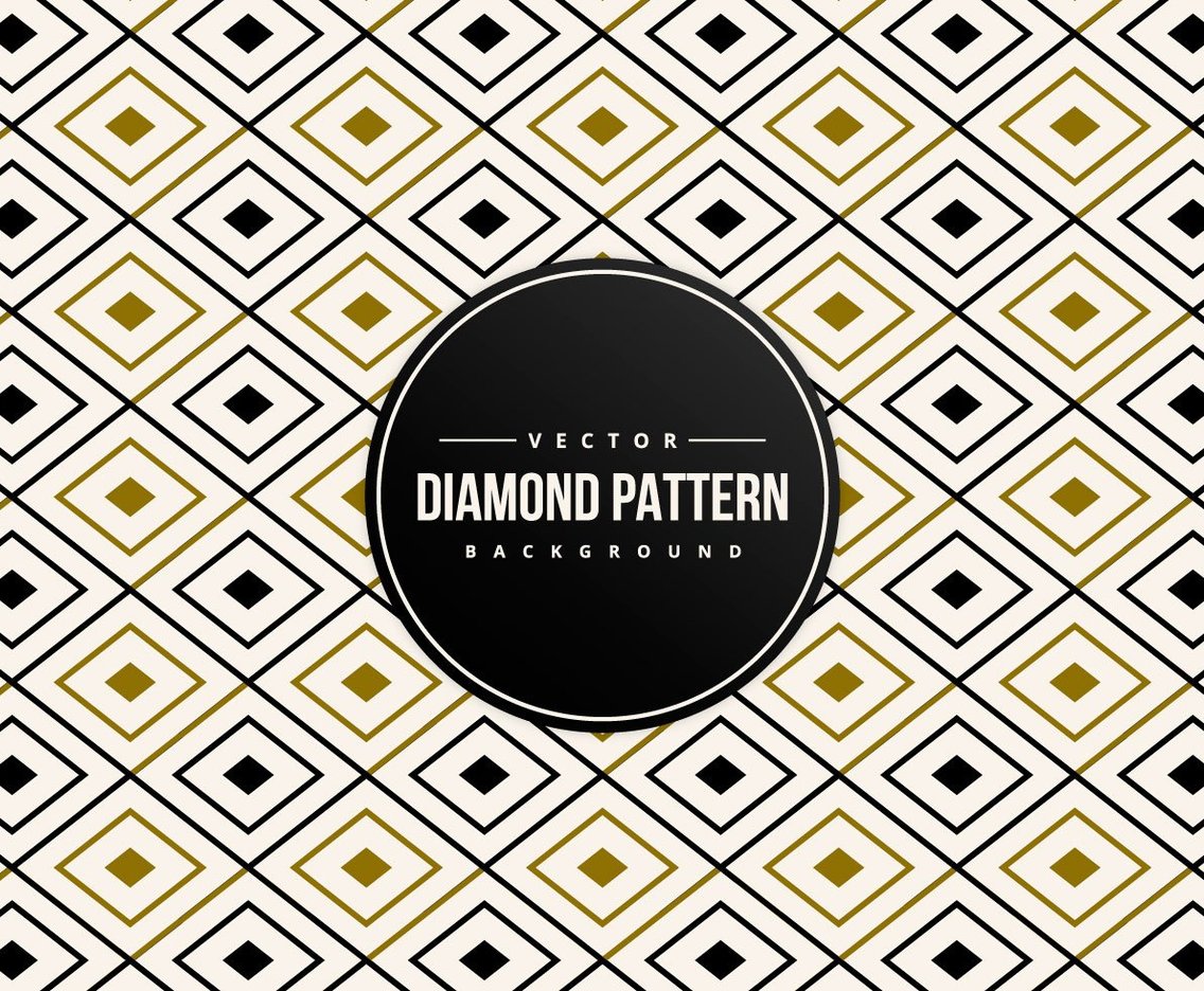 Abstract Diamond Shape Pattern Background